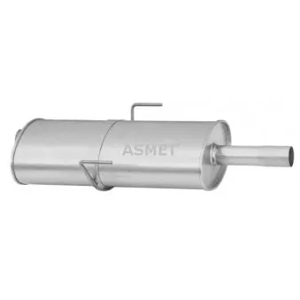 Silencieux central ASMET 10.047