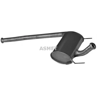 Silencieux central ASMET 10.065