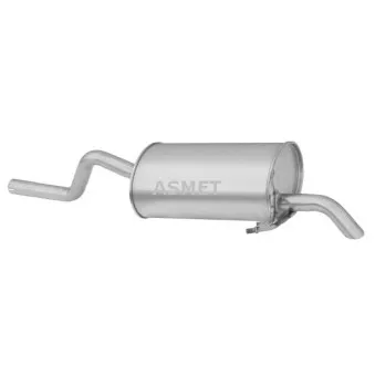 Silencieux arrière ASMET 10.067