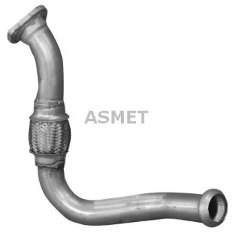 Tuyau d'échappement ASMET 10.099