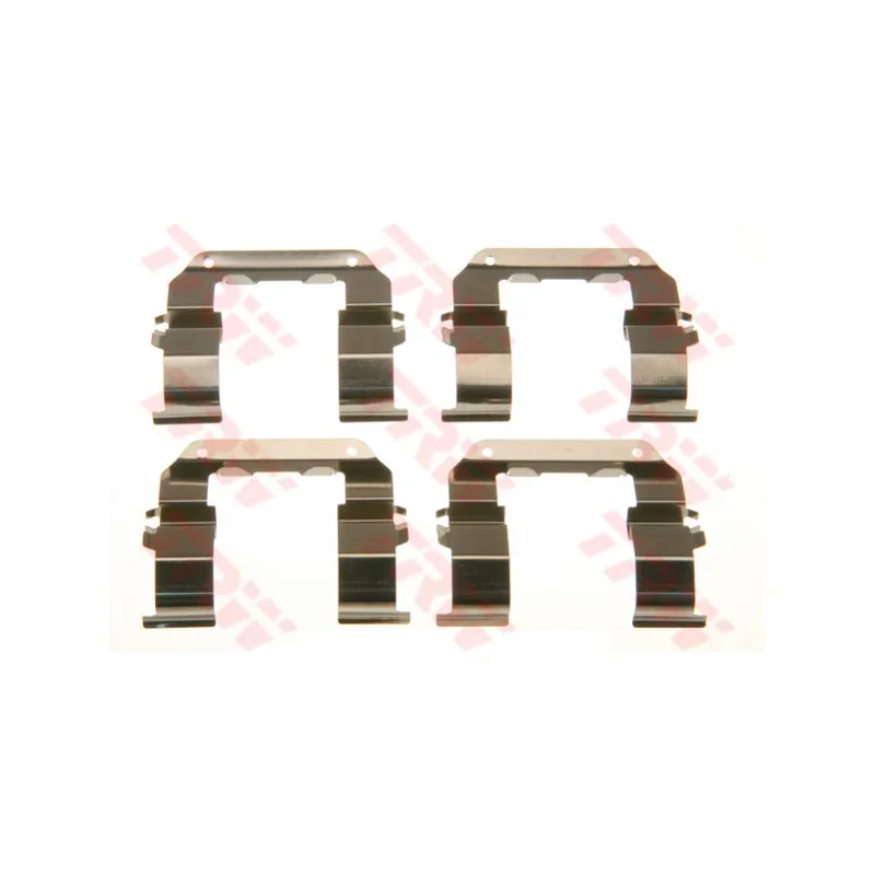 Kit d'accessoires, plaquette de frein à disque TRW PFK604