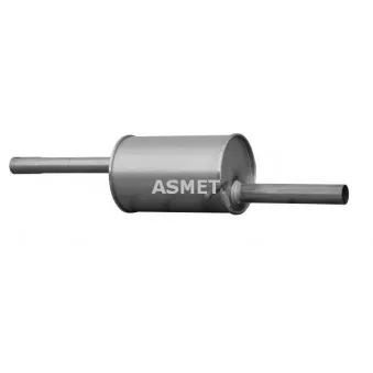 Silencieux arrière ASMET 10.108