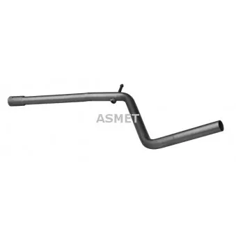 Tuyau d'échappement ASMET 10.118
