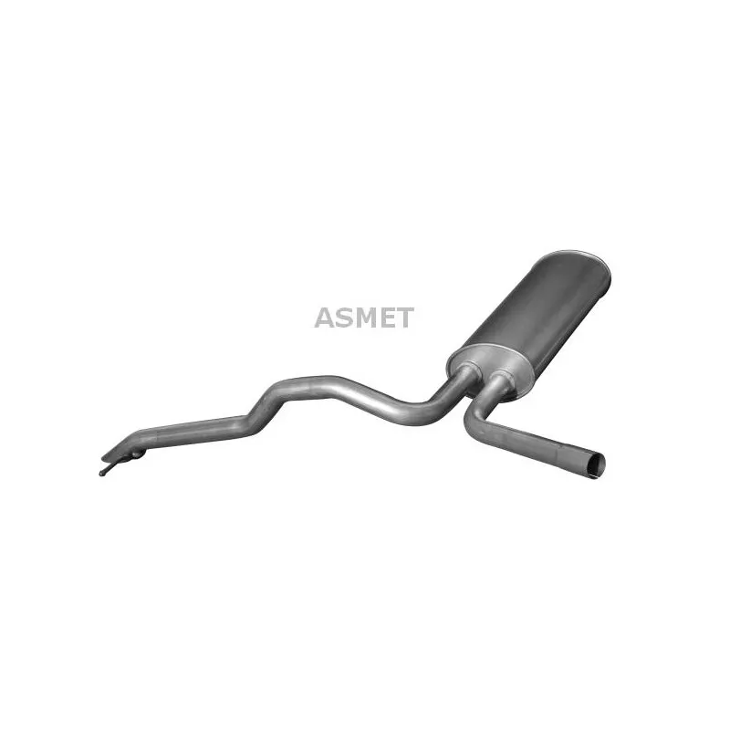 Silencieux arrière ASMET 10.122