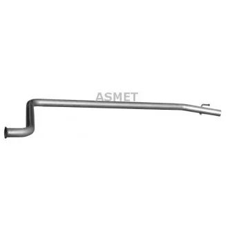 Tuyau d'échappement ASMET 10.124