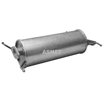 Silencieux arrière ASMET 11.002