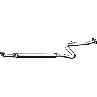 Tuyau d'échappement ASMET 11.020
