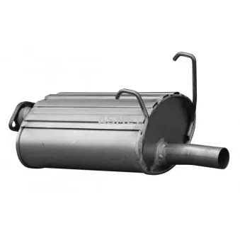 Silencieux arrière ASMET 13.019