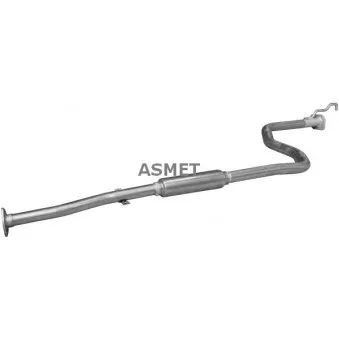 Tuyau d'échappement ASMET 13.024