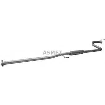 Silencieux central ASMET 13.025