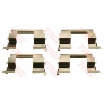 Kit d'accessoires, plaquette de frein à disque TRW PFK620