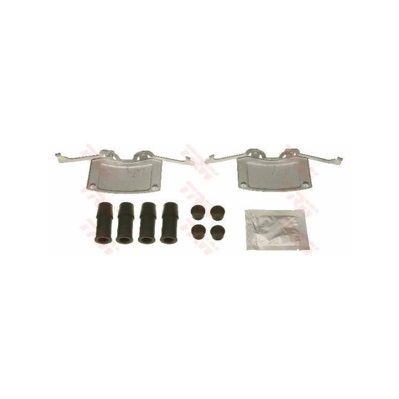Kit d'accessoires, plaquette de frein à disque TRW PFK624