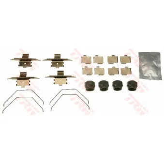 Kit d'accessoires, plaquette de frein à disque TRW PFK628