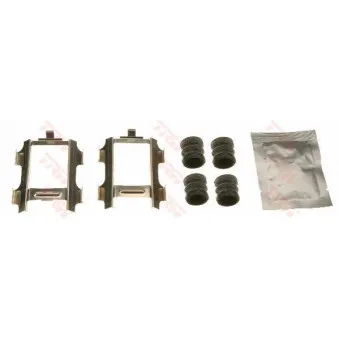 Kit d'accessoires, plaquette de frein à disque TRW PFK630