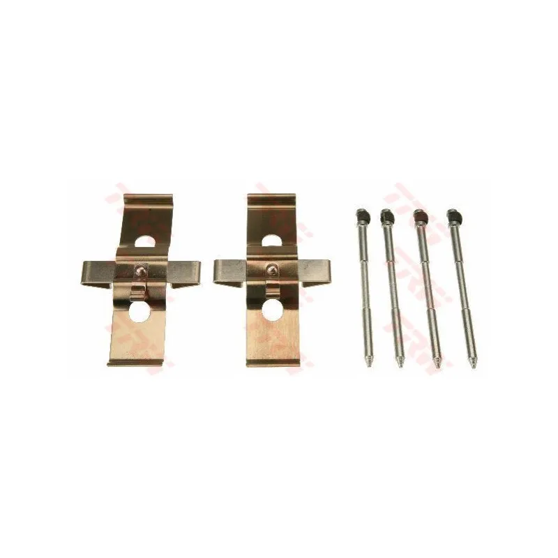 Kit d'accessoires, plaquette de frein à disque TRW PFK633