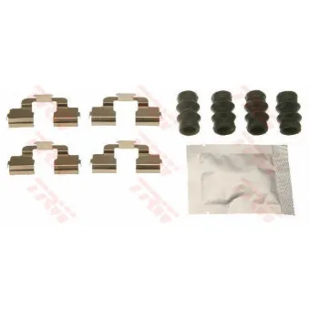 Kit d'accessoires, plaquette de frein à disque TRW PFK634