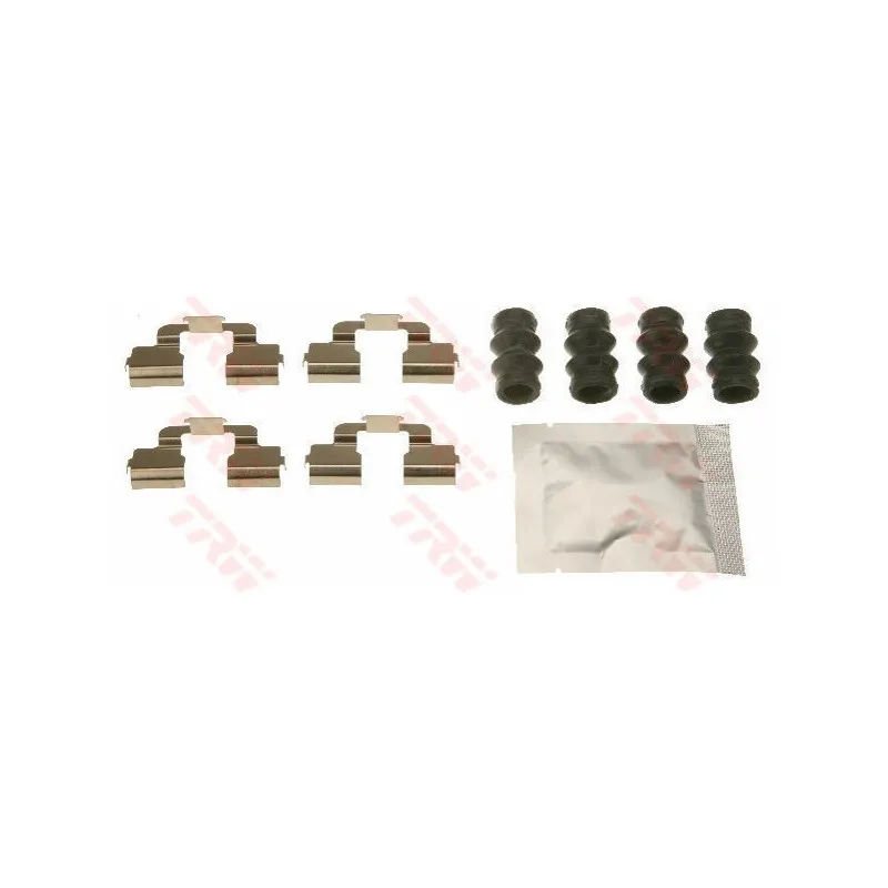 Kit d'accessoires, plaquette de frein à disque TRW PFK634