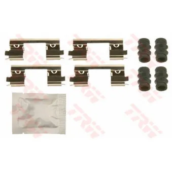 Kit d'accessoires, plaquette de frein à disque TRW PFK635