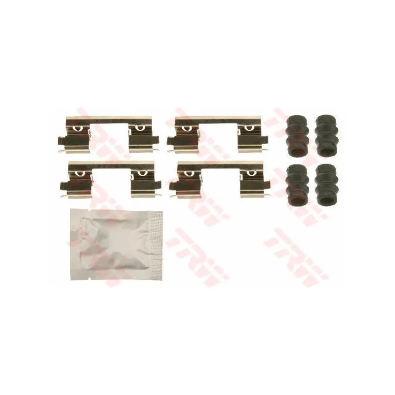 Kit d'accessoires, plaquette de frein à disque TRW PFK635