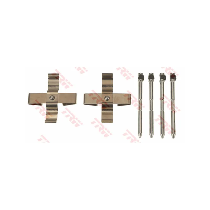 Kit d'accessoires, plaquette de frein à disque TRW PFK638