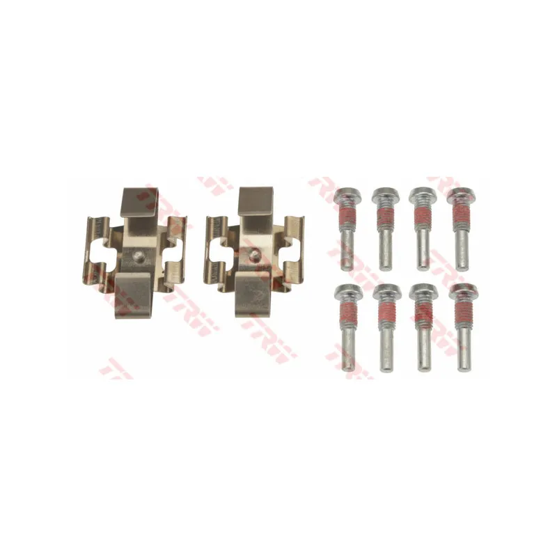 Kit d'accessoires, plaquette de frein à disque TRW PFK639