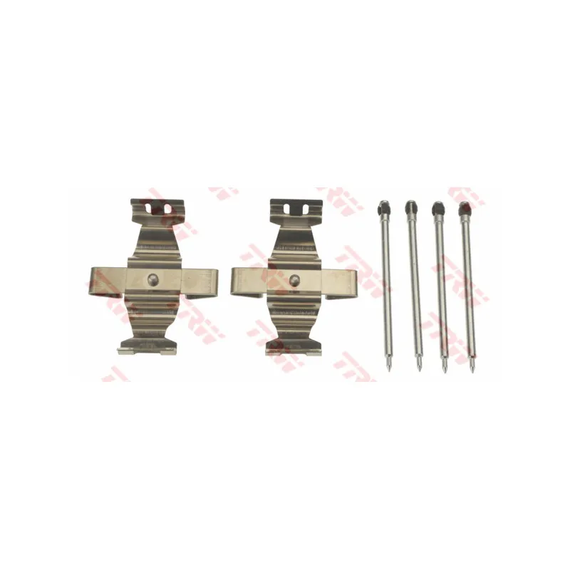 Kit d'accessoires, plaquette de frein à disque TRW PFK640