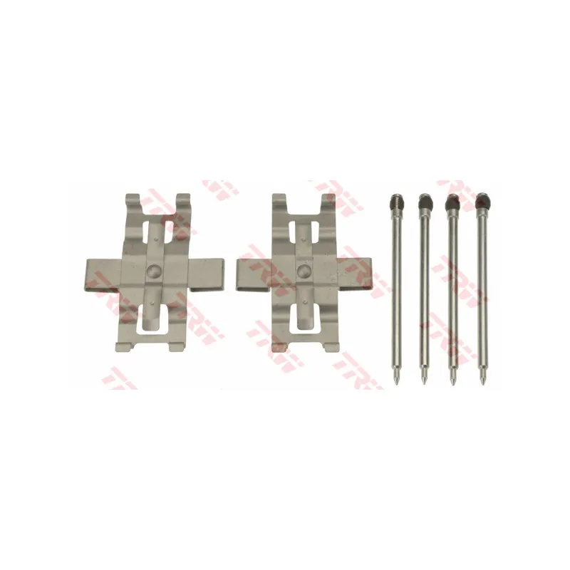 Kit d'accessoires, plaquette de frein à disque TRW PFK642