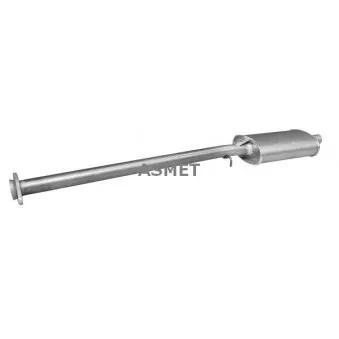 Silencieux central ASMET 19.002