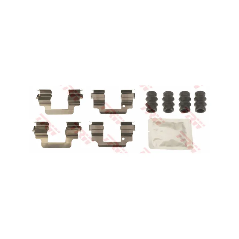 Kit d'accessoires, plaquette de frein à disque TRW PFK643