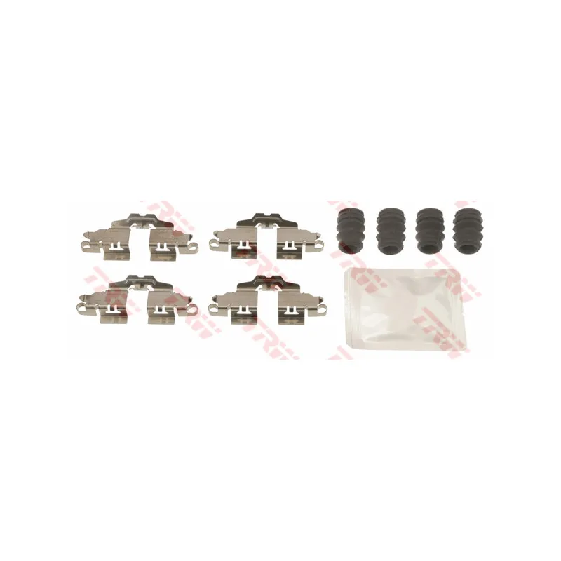 Kit d'accessoires, plaquette de frein à disque TRW PFK645