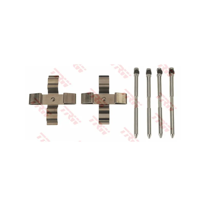 Kit d'accessoires, plaquette de frein à disque TRW PFK646