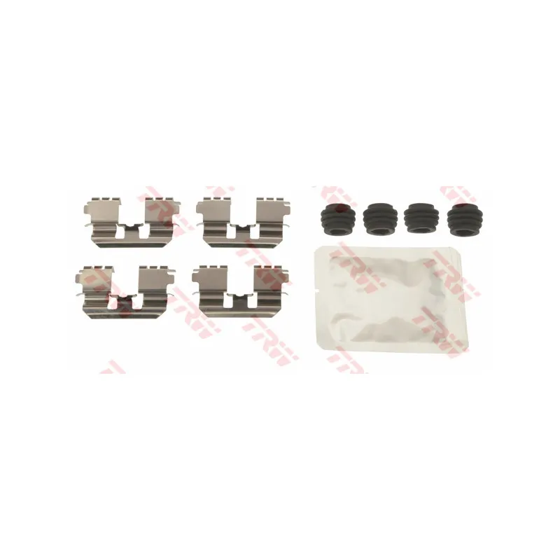 Kit d'accessoires, plaquette de frein à disque TRW PFK647