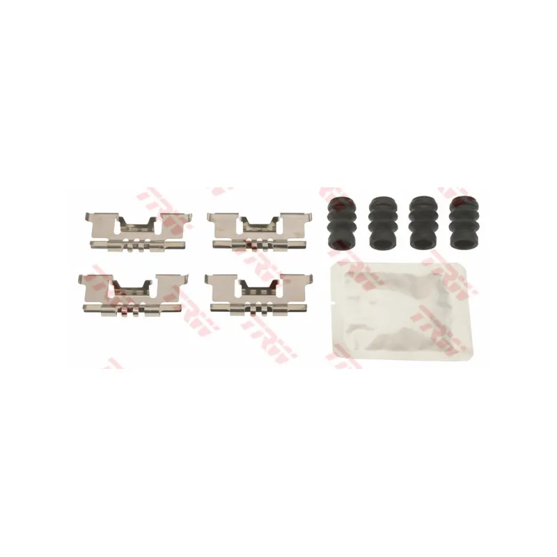 Kit d'accessoires, plaquette de frein à disque TRW PFK649