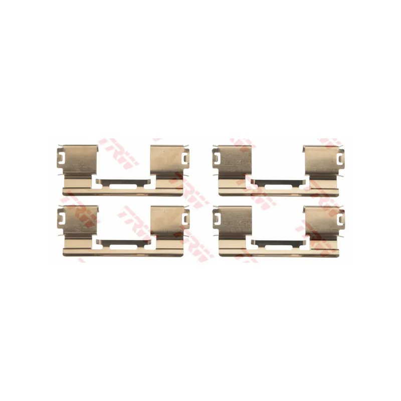 Kit d'accessoires, plaquette de frein à disque TRW PFK650