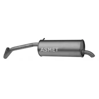 Silencieux arrière ASMET 21.016