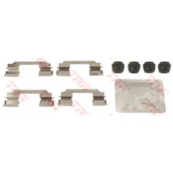 Kit d'accessoires, plaquette de frein à disque TRW PFK653