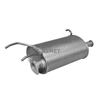 Silencieux arrière ASMET 22.004