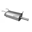 Silencieux arrière ASMET 22.004 - Visuel 2