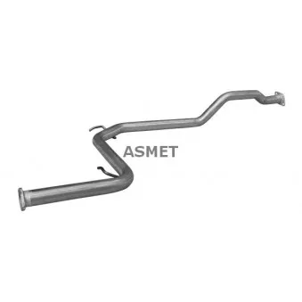 Tuyau d'échappement ASMET 22.005