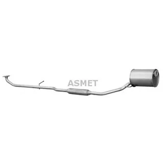 Silencieux central ASMET