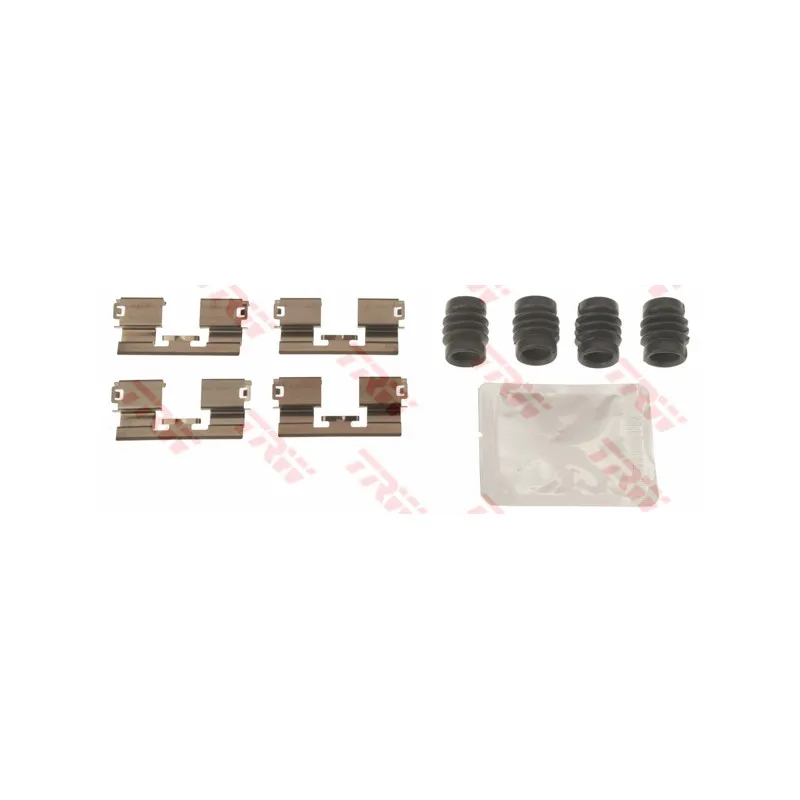 Kit d'accessoires, plaquette de frein à disque TRW PFK654