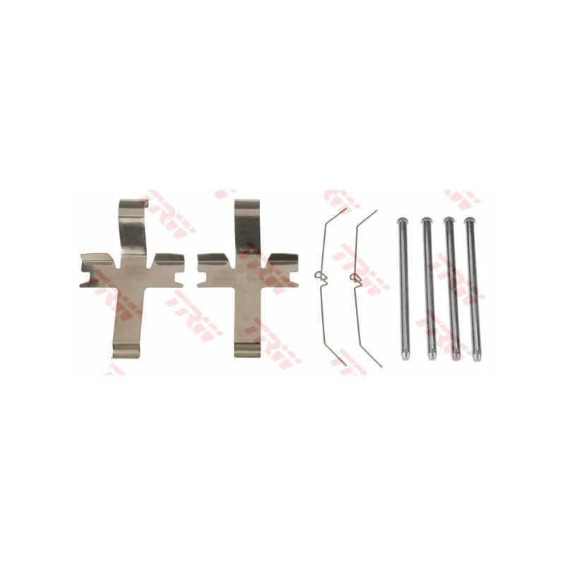 Kit d'accessoires, plaquette de frein à disque TRW PFK655