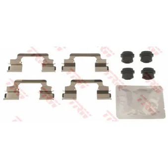 Kit d'accessoires, plaquette de frein à disque TRW PFK657