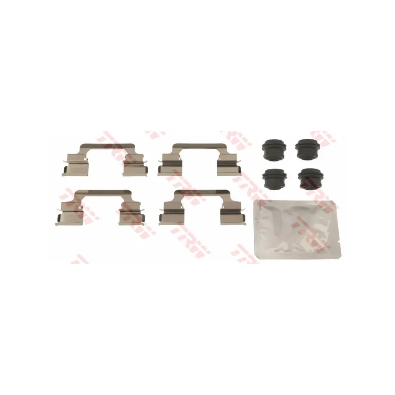 Kit d'accessoires, plaquette de frein à disque TRW PFK657