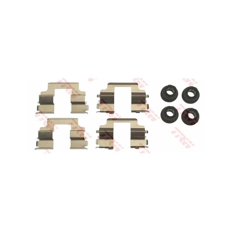 Kit d'accessoires, plaquette de frein à disque TRW PFK658