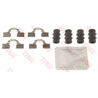 Kit d'accessoires, plaquette de frein à disque TRW PFK661