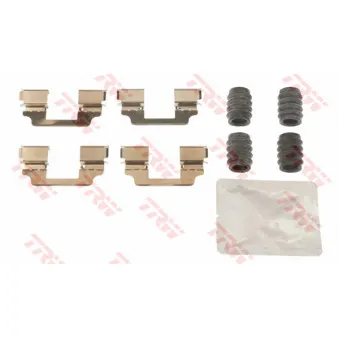 Kit d'accessoires, plaquette de frein à disque TRW PFK662