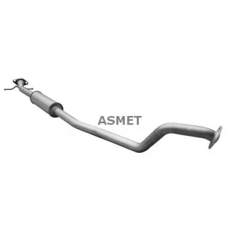 Silencieux central ASMET