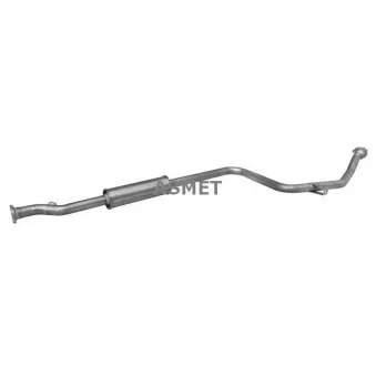 Silencieux central ASMET 26.006