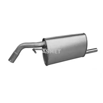 Silencieux arrière ASMET 26.018